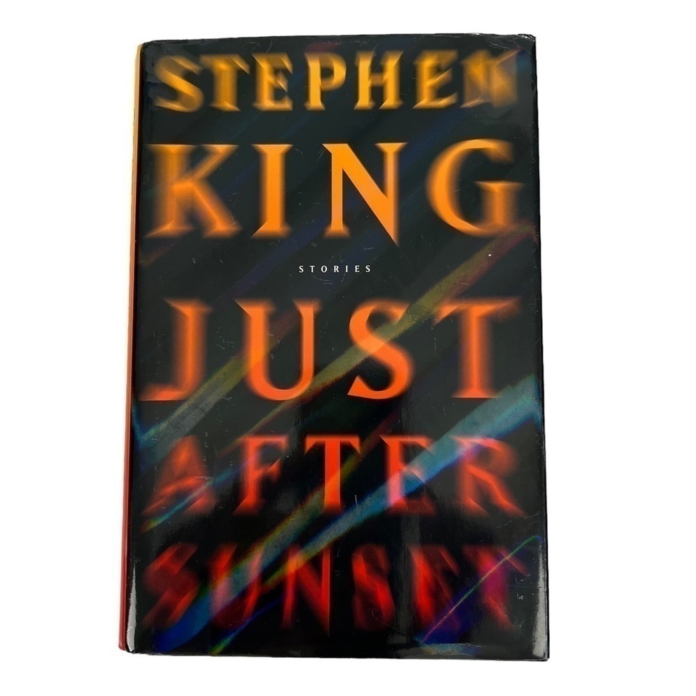 Stephen King Fiction Book/Novel “Just After Sunset” Hardcover Dust Jacket Horror
